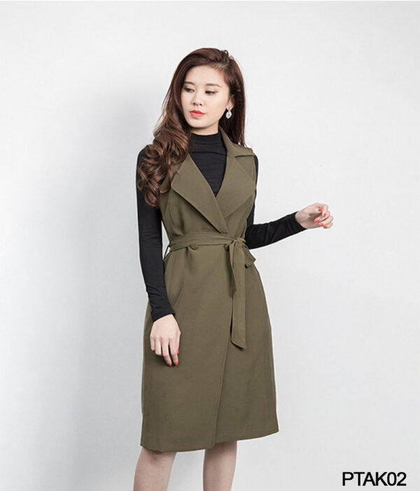 Áo blazer nữ dáng dài Paltex PTAK02