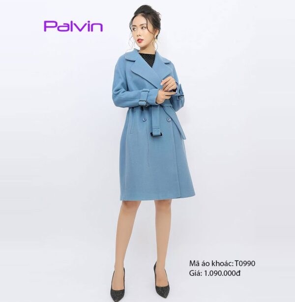 Áo dạ nữ cao cấp phong cách Hàn Quốc Paltex T0990