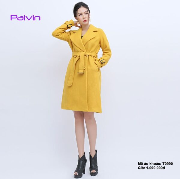 Áo dạ nữ cao cấp phong cách Hàn Quốc Paltex T0990 - Ảnh 8