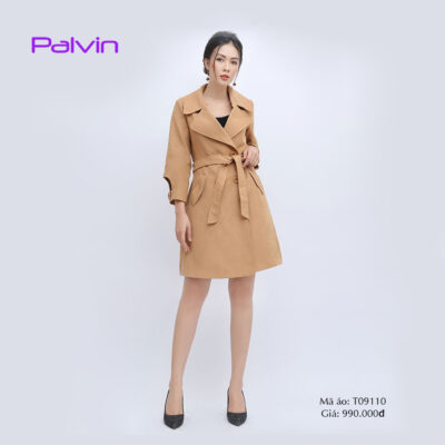 Áo dạ nữ chất đẹp Paltex T09110 (dạ nhung mịn)