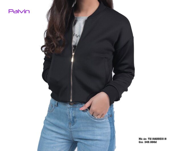 Áo khoác bomber nữ thời trang Paltex T218ABBE018 - Ảnh 3