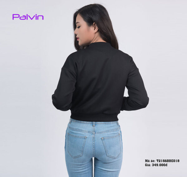 Áo khoác bomber nữ thời trang Paltex T218ABBE018 - Ảnh 5