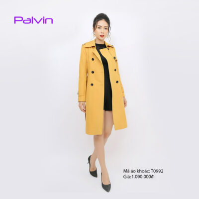 Áo khoác dài cotton nữ thời trang Paltex T0992