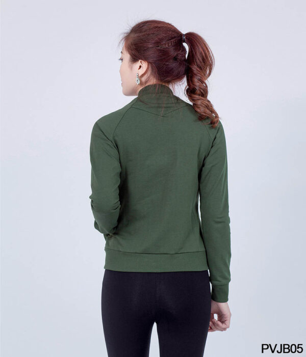 Áo khoác nỉ nữ kiểu dáng bomber Paltex PVJB05 - Ảnh 3