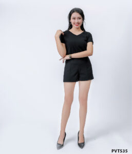Áo tshirt nữ thời trang Paltex PVTS35 (màu đen)