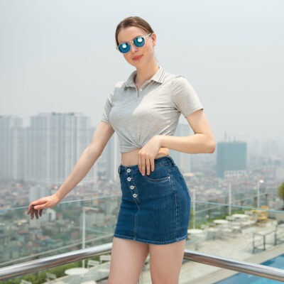 Áo polo nữ