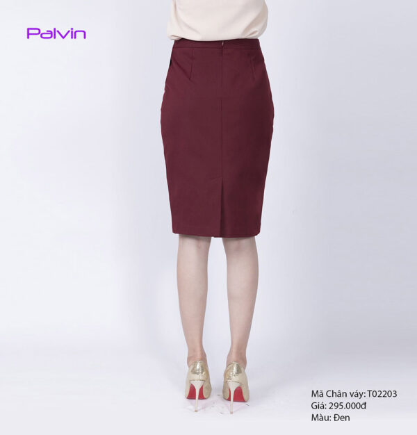 Chân váy bút chì công sở Paltex T02203 - Ảnh 5