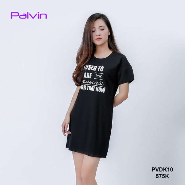 Đầm thun cao cấp suông nhẹ Paltex PVDK10 - Ảnh 2