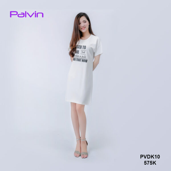 Đầm thun cao cấp suông nhẹ Paltex PVDK10 - Ảnh 4