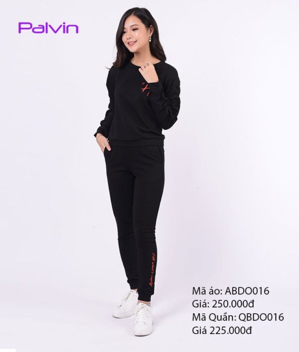 Quần nỉ nữ thể thao Paltex QBDO016 - Ảnh 3