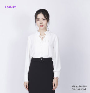 Sơ mi công sở chất đẹp Paltex T01188 (cổ điệu)