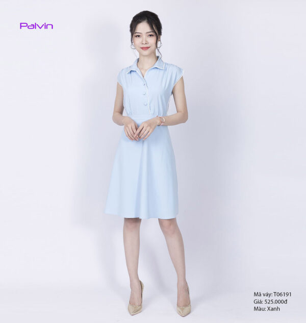 Váy công sở Paltex T06191 (váy dáng xòe) - Ảnh 2