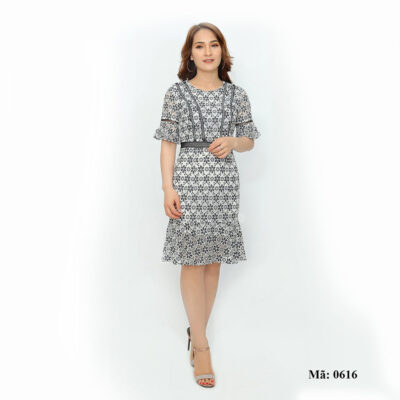 Váy đầm công sở Paltex 0616 - Sỉ thời trang công sở cao cấp