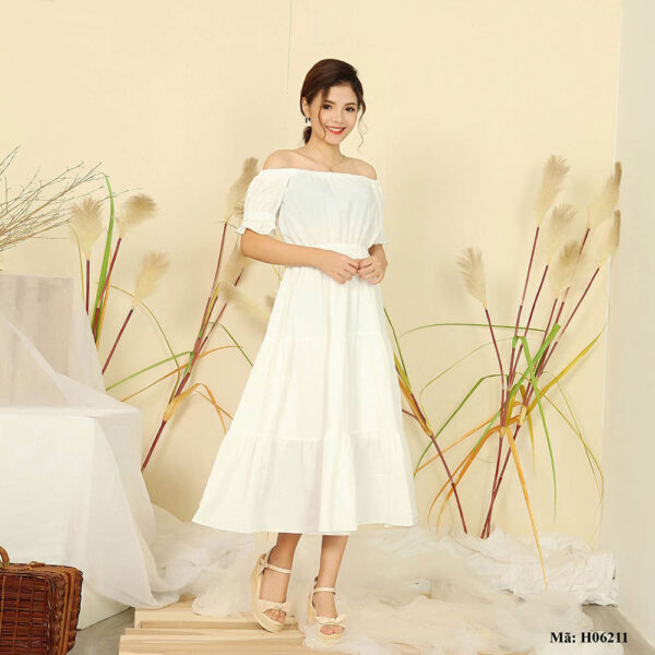 Váy đầm maxi Paltex Việt Nam H06211V - Ảnh 10
