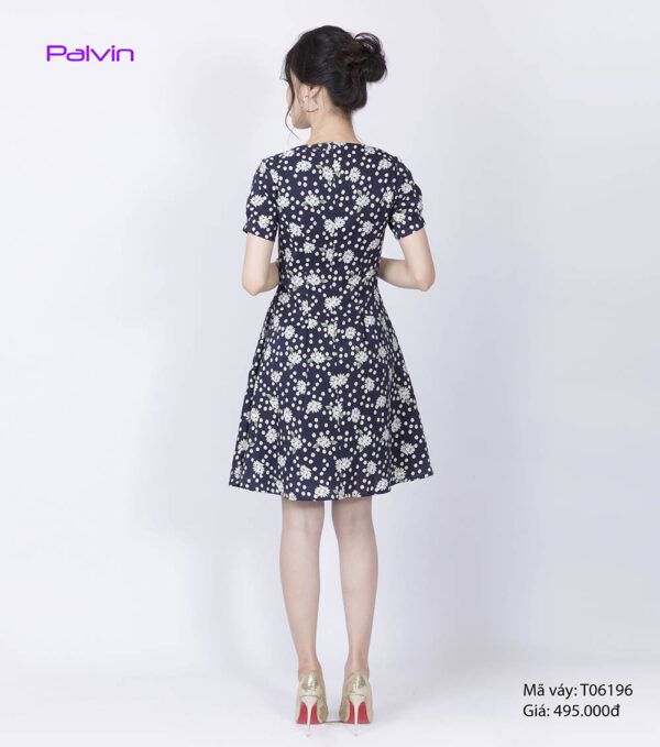 Váy hoa thời trang Paltex T06196 (váy hoa xòe) - Ảnh 5
