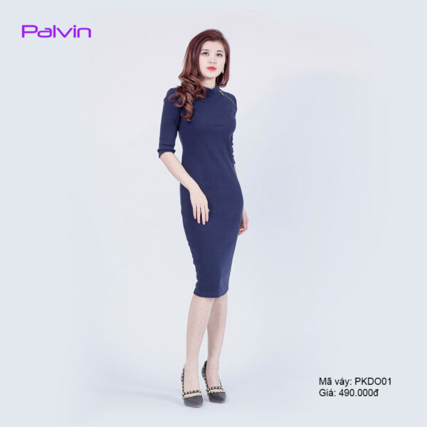 Váy len ôm dài tay lửng Paltex PKDO01