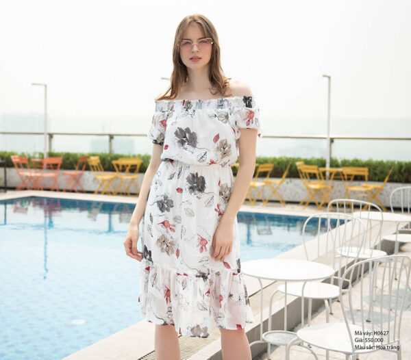 Váy maxi cao cấp Paltex H0627