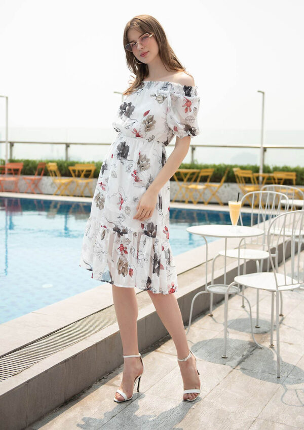 Váy maxi cao cấp Paltex H0627 - Ảnh 5
