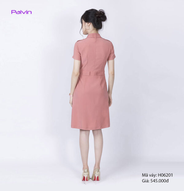 Váy thời trang có cổ Paltex H06201 - Ảnh 2