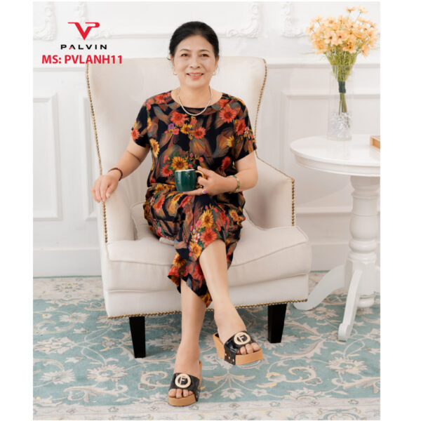 Bộ đồ lanh nữ PVLANH11 - Ảnh 4