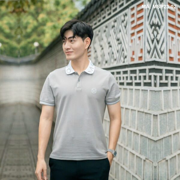 MSP23-02 Áo polo nam cao cấp - Ảnh 3