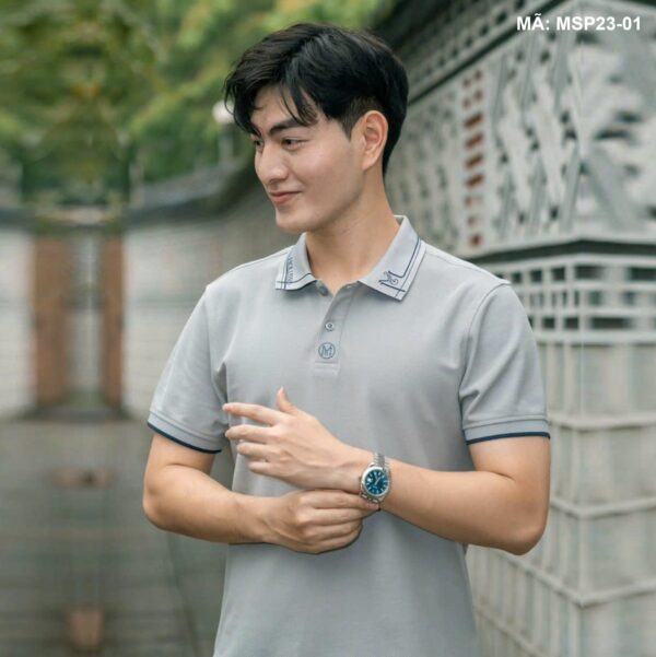 MSP23-01 Áo polo nam cao cấp - Ảnh 3