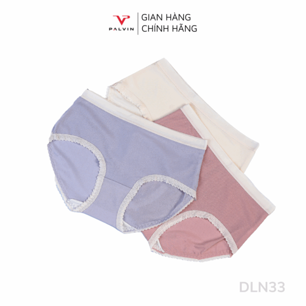 Combo 10 quần lót nữ su tăm kẻ dọc DLN33 - Ảnh 2