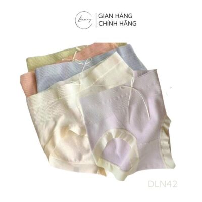 Quần lót nữ Laxury cotton xốp, phối viền su mềm mịn co giãn DLN42