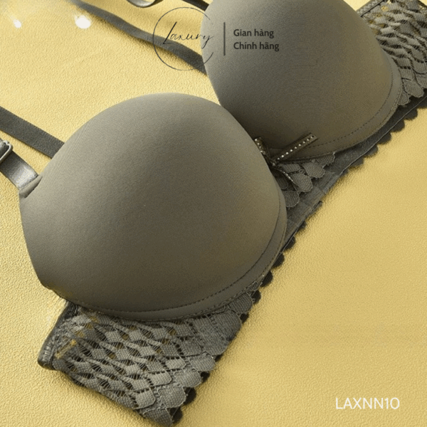 Áo Lót Có Gọng Mút Dày 5cm Laxury Đẩy Ngực, Nâng Ngực LXANN10 - Ảnh 7