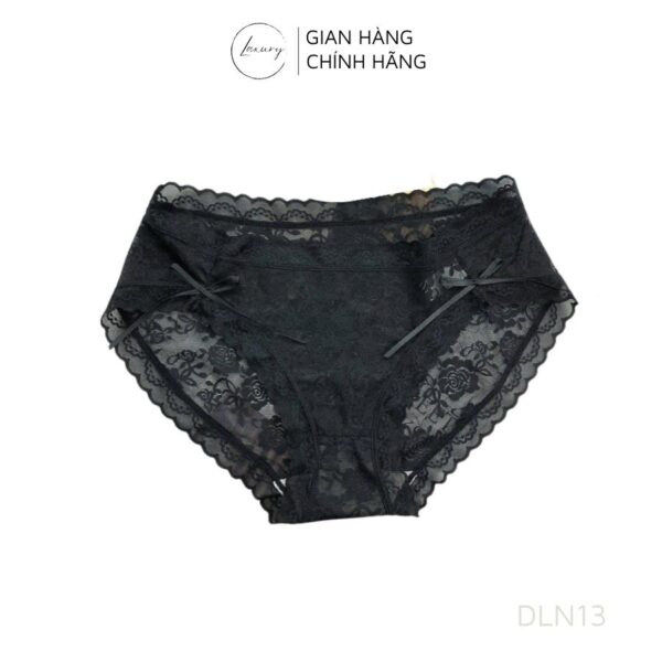 Quần Lót Ren Laxury sexy cao cấp đính nơ 2 bên mềm mịn gợi cảm  Mã DLN13 - Ảnh 4