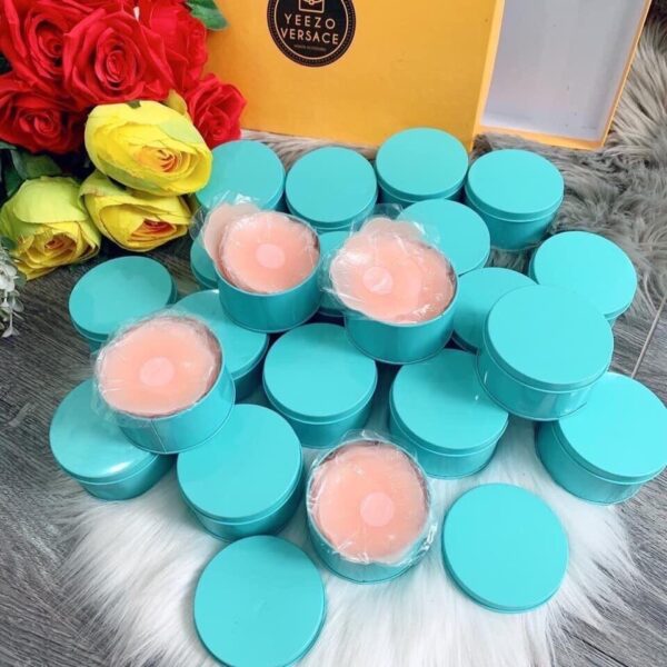 Hộp 10 Miếng Dán Nhũ Hoa Silicon - Miếng Dán Siêu Dính Êm Ái - Ảnh 5