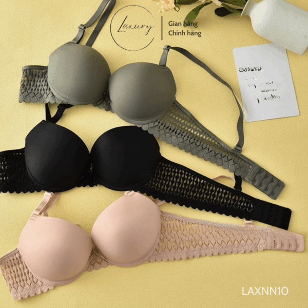 Áo Lót Có Gọng Mút Dày 5cm Laxury Đẩy Ngực, Nâng Ngực LXANN10 - Ảnh 14