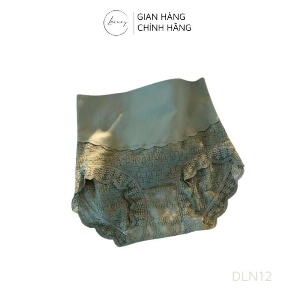 Quần lót nữ Laxury cao cấp quần Gen Bụng Định Hình Chất Su Lạnh Phối Ren Cao Cấp DLN12 - Ảnh 3