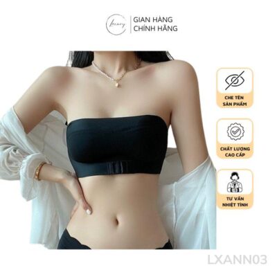 Combo 3 Áo Lót Không Dây, Không Đường May Laxury Đệm Vừa Nâng Ngực Khóa Cài Trước LXANN03