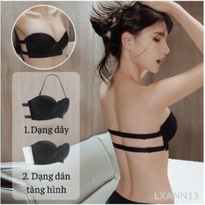 Áo Lót Su Có Gọng Không Dây Mút Dày 2cm Laxury Đẩy Ngực, Nâng Ngực LXANN13