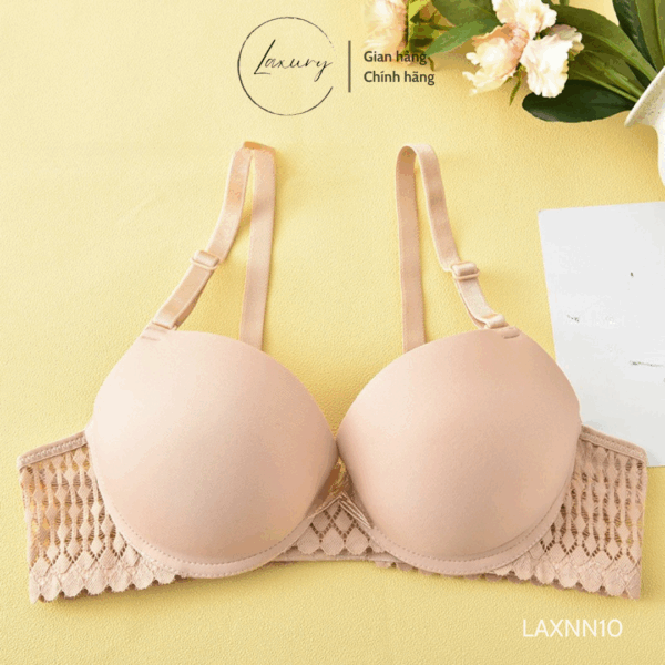 Áo Lót Có Gọng Mút Dày 5cm Laxury Đẩy Ngực, Nâng Ngực LXANN10 - Ảnh 8