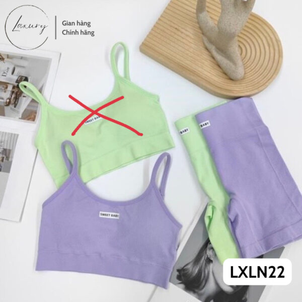 Bộ tập, đồ đi biển hai dây Laxury - LXLN22 - Ảnh 9
